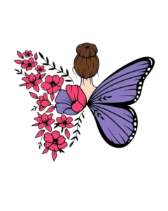 Butterfly Wing Woman